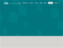 Tablet Screenshot of jpa.ro